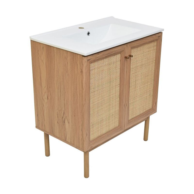 Classe 30" Freestanding Bathroom Vanity with Sink Top image number 8
