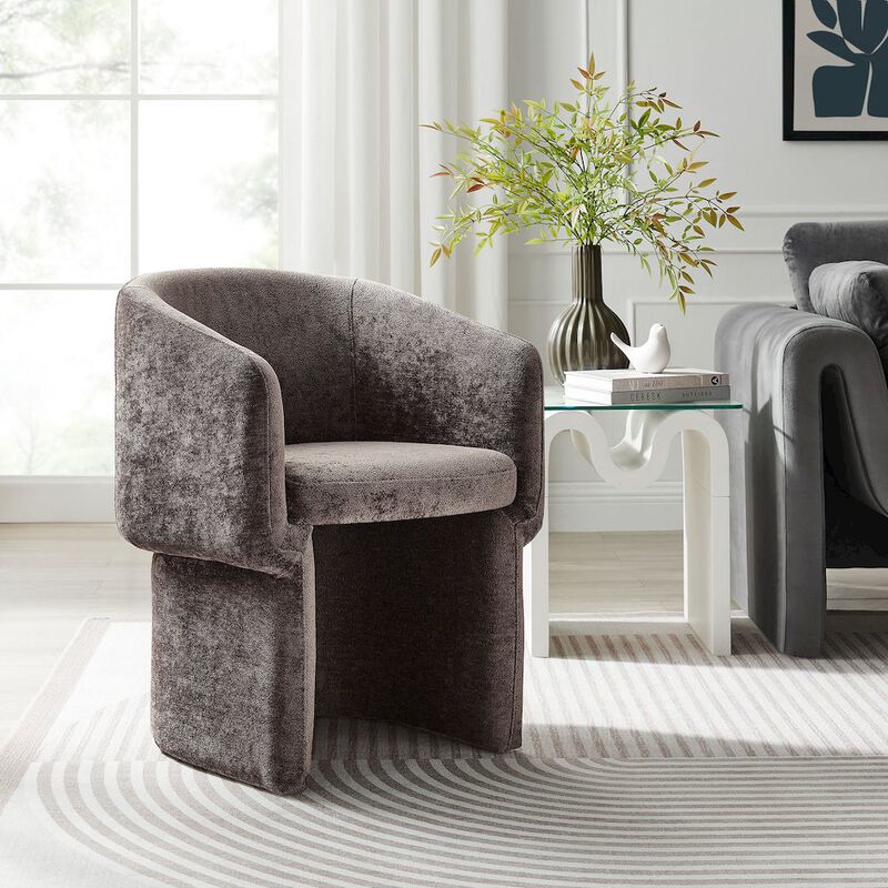 Verity Chenille Dining Armchair image number 7