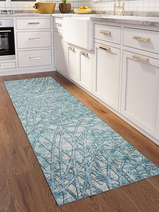 Winslow WL2 Indigo 2'6" x 10' Rug