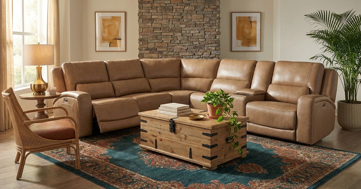 Zero Wall 6-Piece Sectional