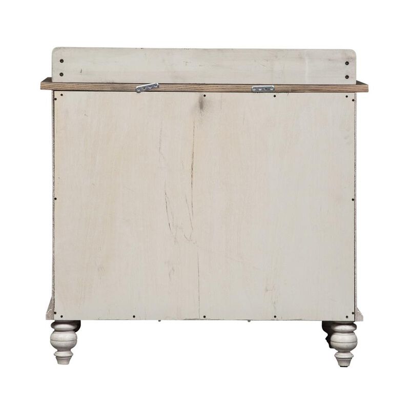 Liberty Furniture Whitney Server in Antique Linen w/ Weathered Gray image number 4