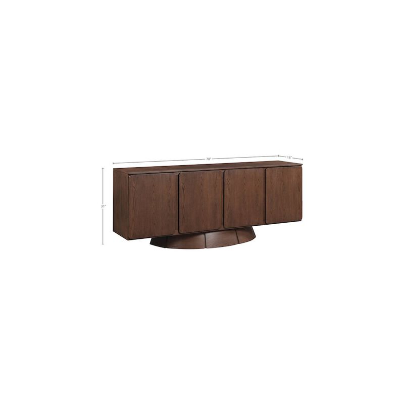 Meridian Furniture Bellona Brown Sideboard/Buffet