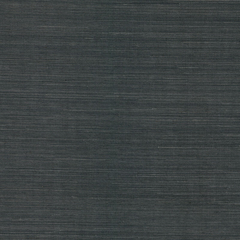 Kowloon Charcoal Sisal Grasscloth Wallpaper (Set of 2) image number 0