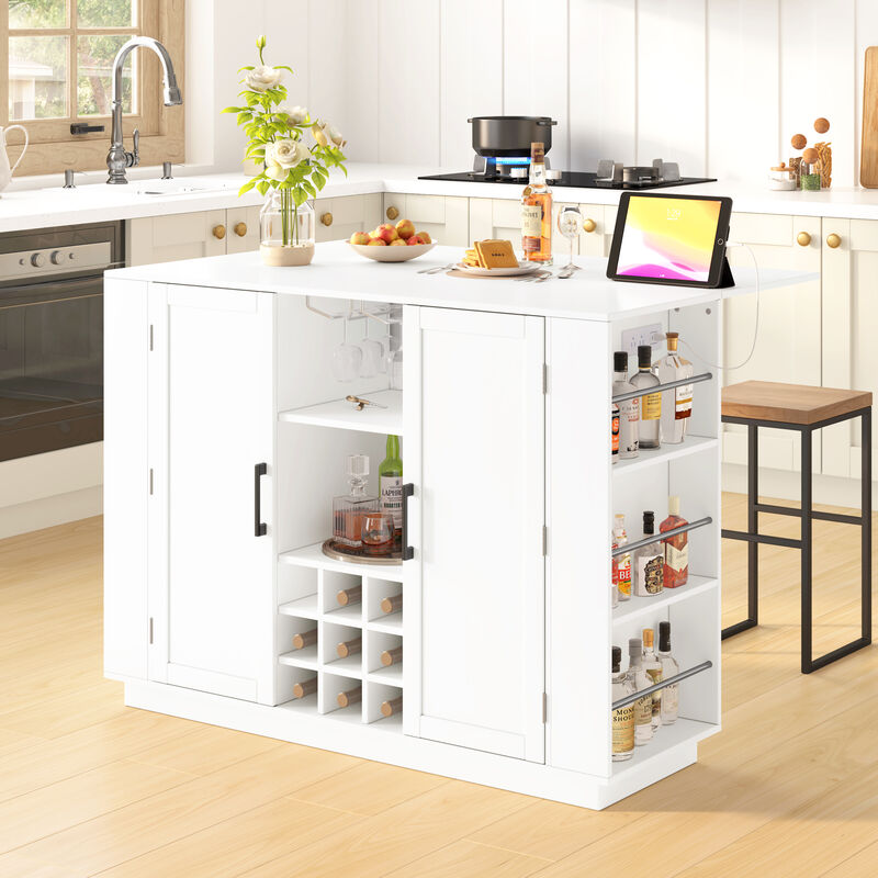 Swixwa Sideboard Buffet Cabinet image number 1