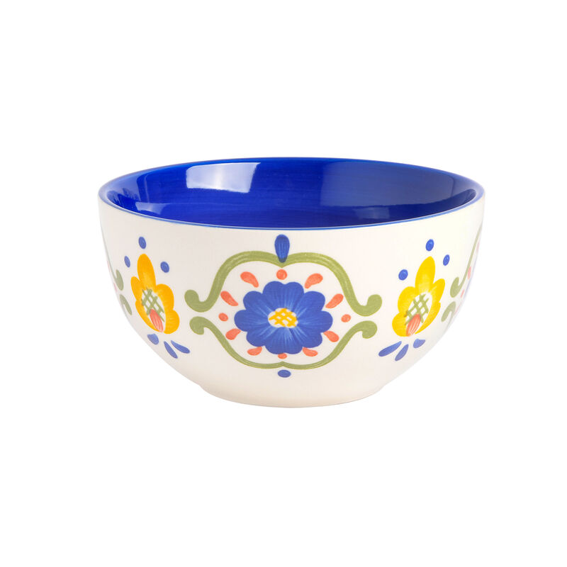 Laurie Gates Tierra 4 Piece 6 Inch Stoneware Cereal Bowl Set in Assorted Designs
