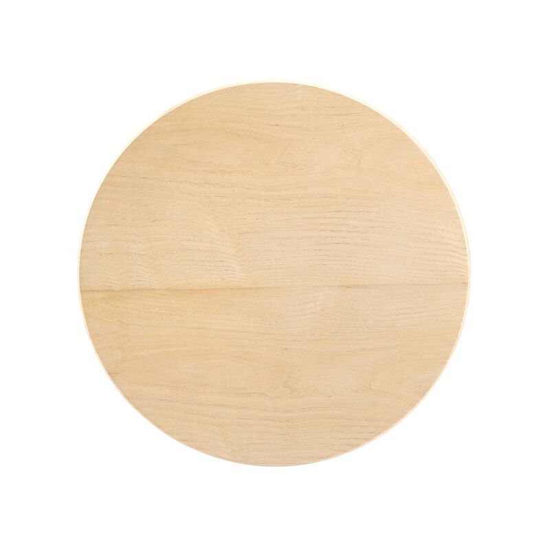 Lippa 20" Round Wood Side Table image number 3