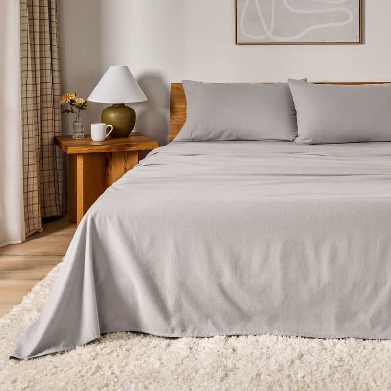 Soft & Cozy 100% Cotton Flannel Sheet Set image number 3