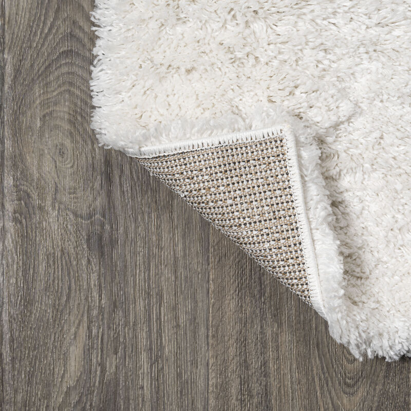 Groovy Solid Shag Area Rug image number 6