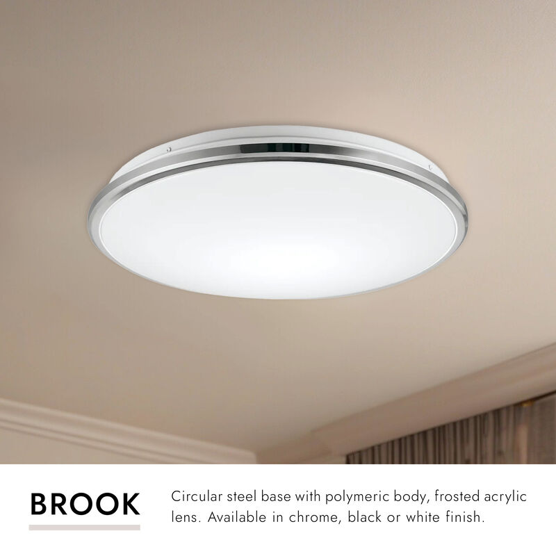 Brook 13 in LED Flush Mount image number 6