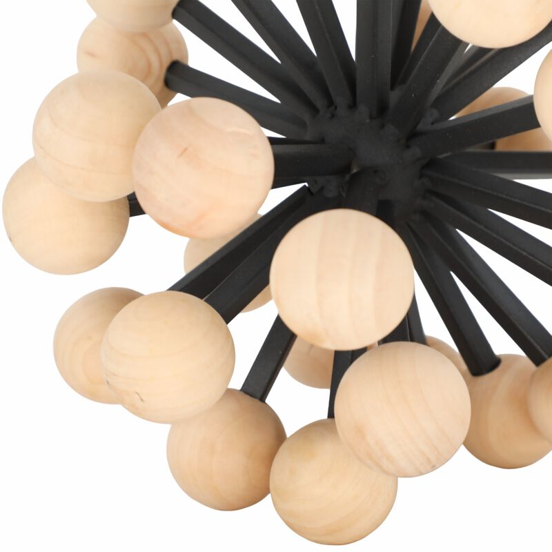 10" Orb With Wooden Knobs image number 4