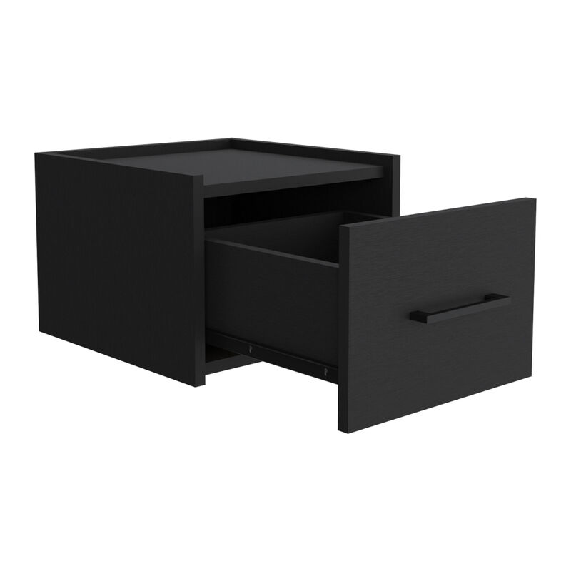 Streamdale Floating Nightstand Calion, Bedroom, Black
