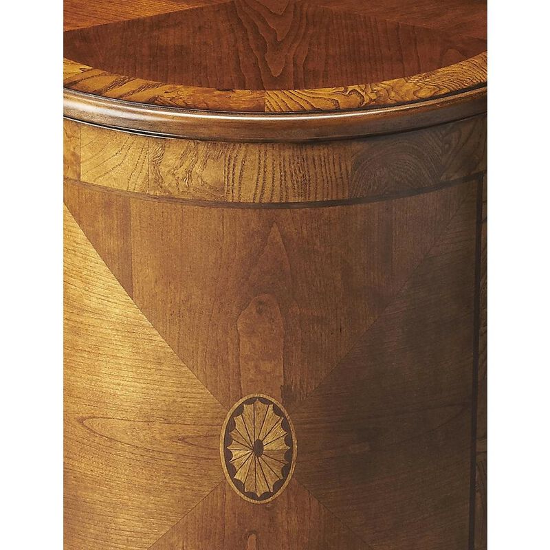 Starlight Canyon Home Medium Brown Modern End Table for Living Room with Wooden Veneer Finish image number 2