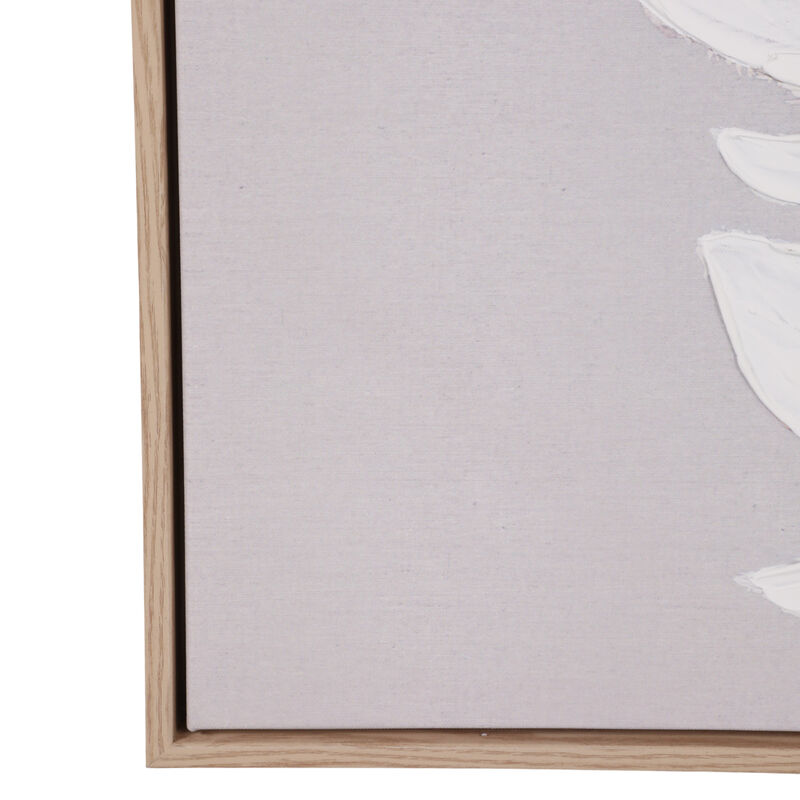 Textured Leaves Wall Art image number 3