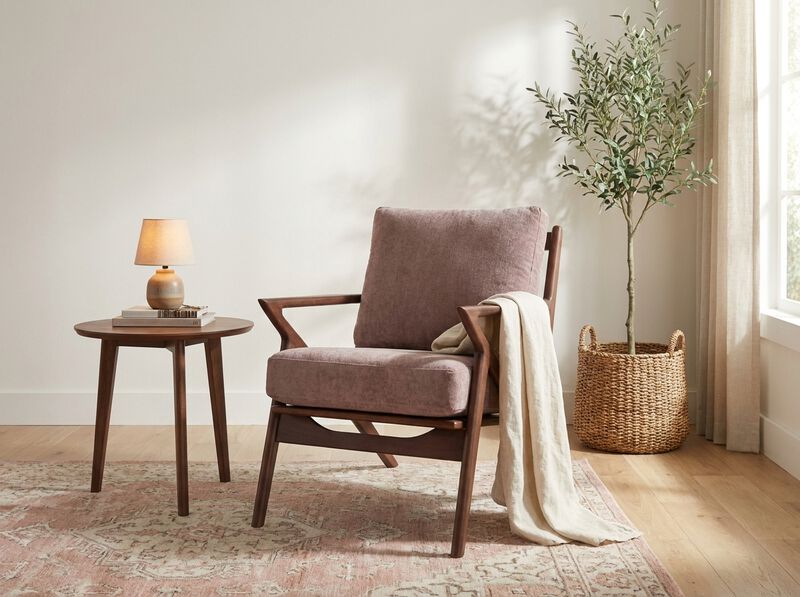 Soto Kenley Mauve Chair image number 1