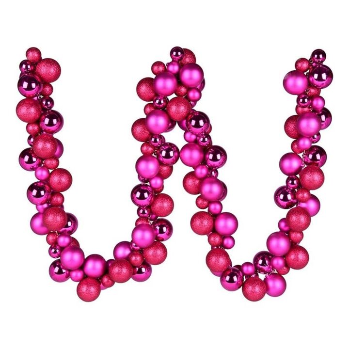 Vickerman Fuchsia Garland Ornament