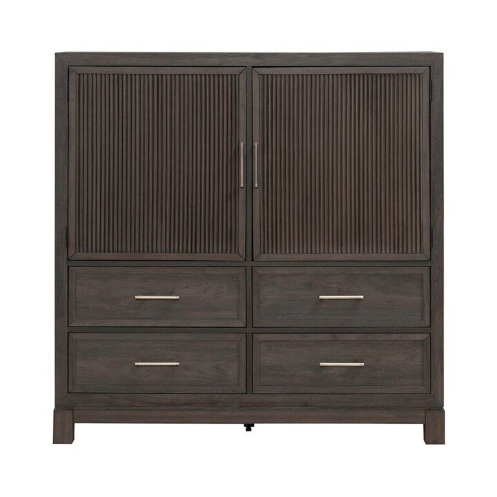 Liberty Furniture Modern Edge Dressing Chest for Bedroom - Caffe