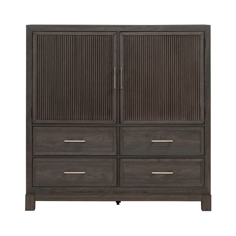 Liberty Furniture Modern Edge Dressing Chest for Bedroom - Caffe image number 0