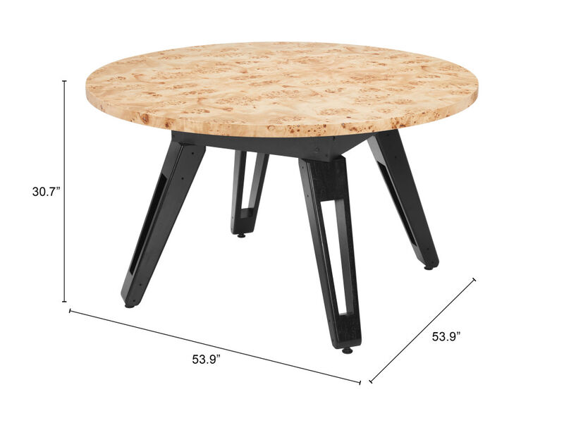Burl 2 in 1 Table Natural