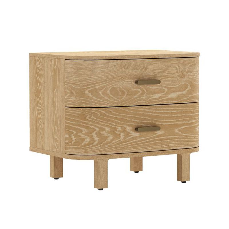 Solara Oak Nightstand image number 0