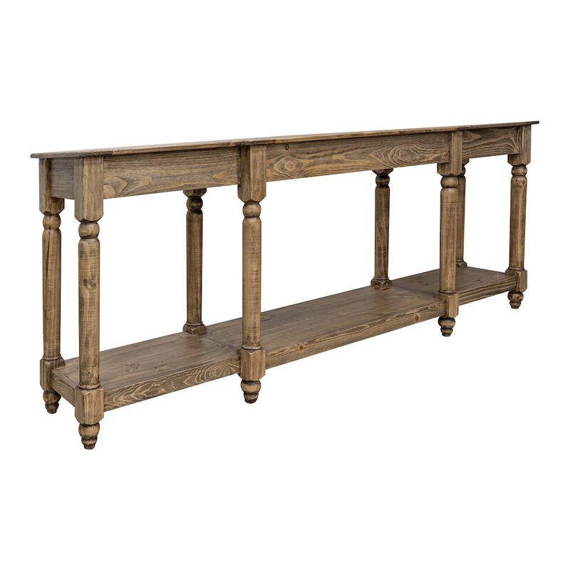 Casa Rocio Tiffany Sofa Table, Sepia Brown image number 0