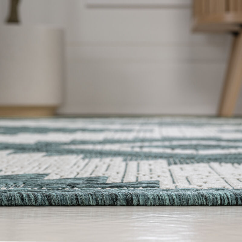 Lior Geometric Moroccan Diamond Indoor/Outdoor Area Rug