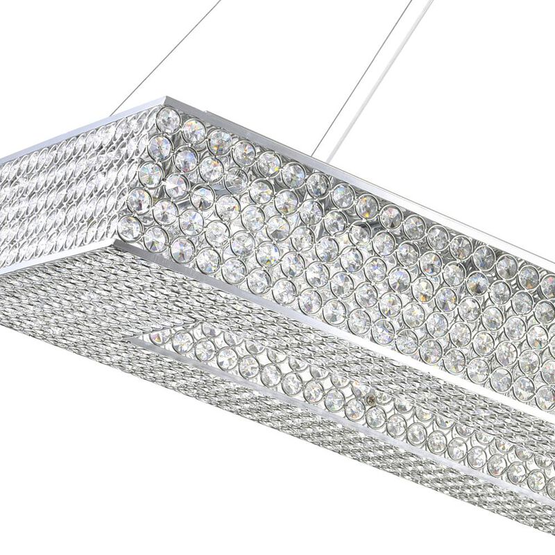 Dannie 16 Light Chandelier With Chrome Finish