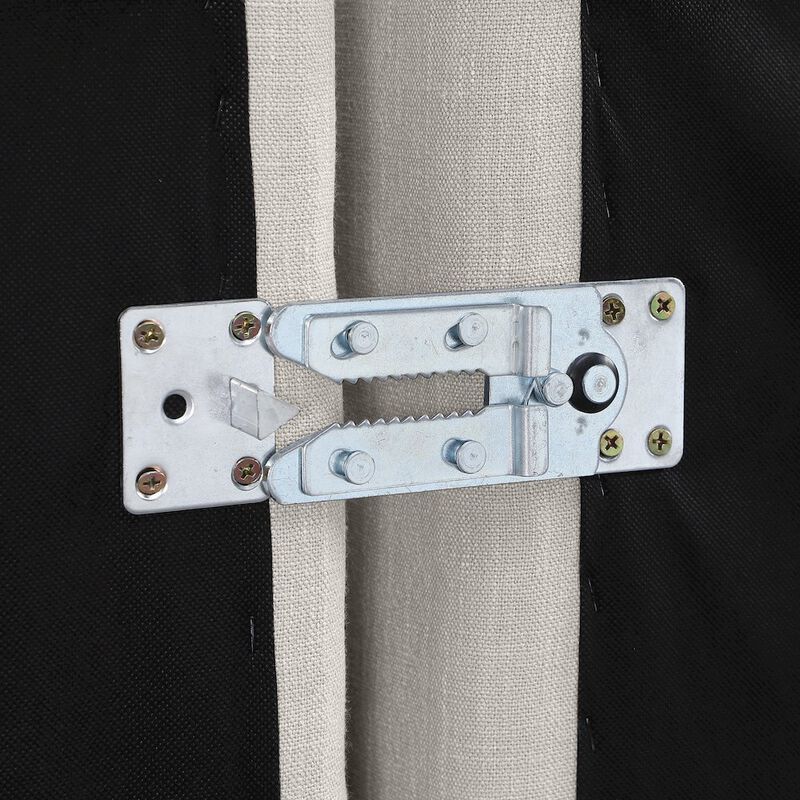 Meridian Furniture Indulge Linen Textured Fabric Ottoman