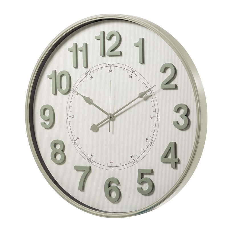 Linden Round Wall Clock 29.5 Inch Round