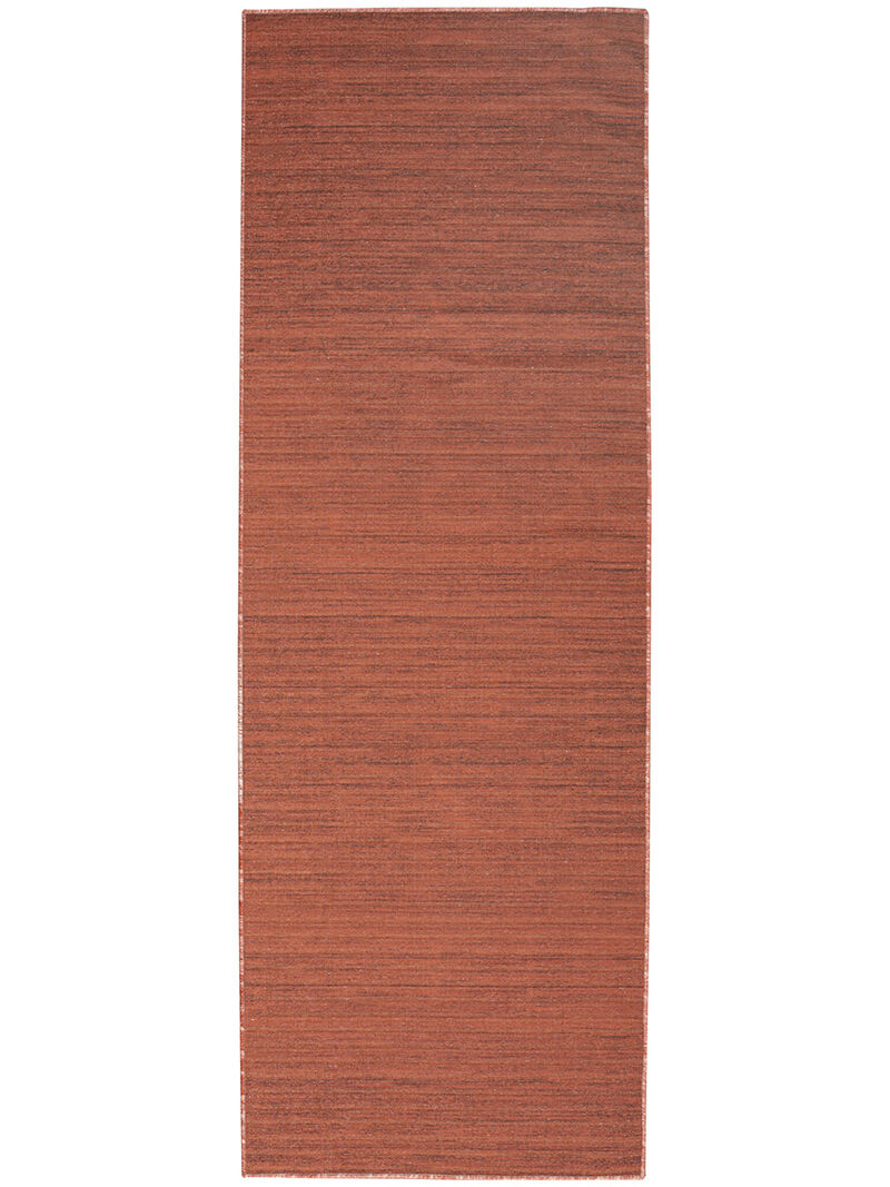 Washable Essentials WAE01 Brick 2' x 6' Rug image number 0