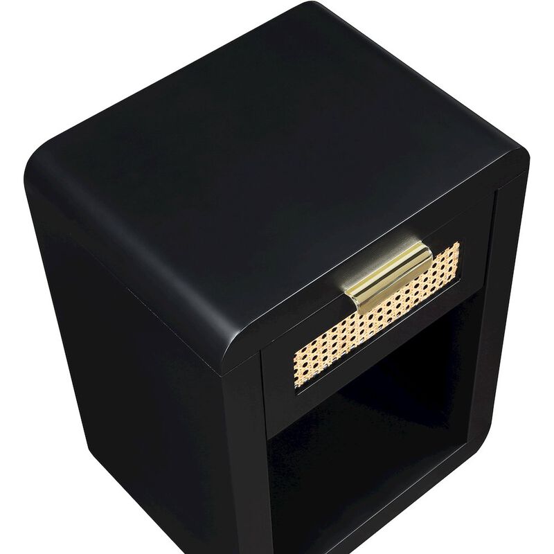 Meridian Furniture Langham Black Night Stand