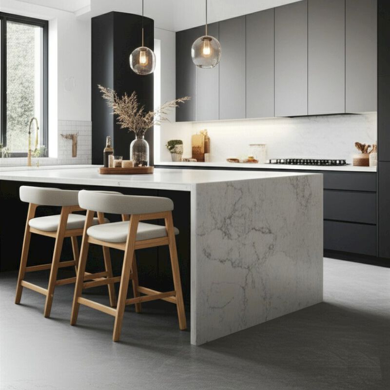 Alpine Furniture Cove Counter Height Chairs (Set of 2) image number 2