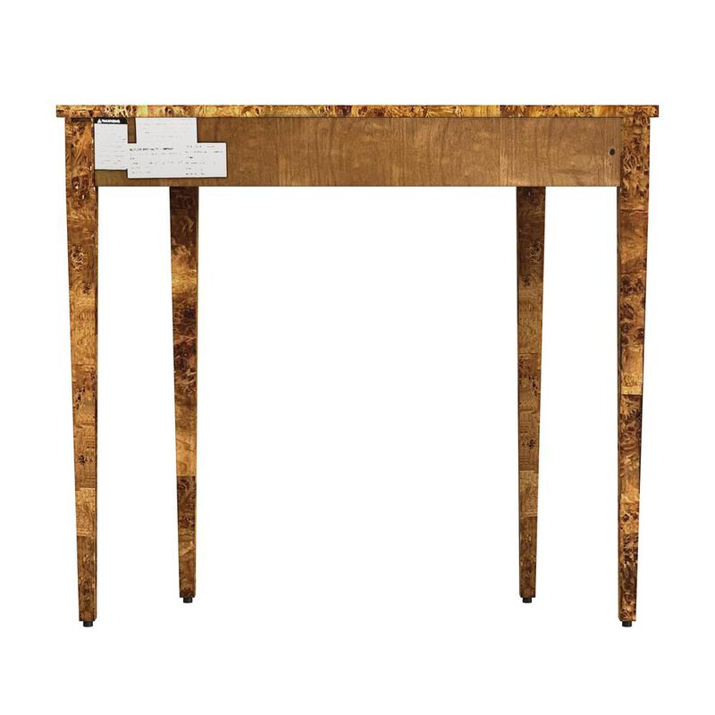 Butler Specialty Chester Traditional Burl 36" Console Table, Medium Brown image number 3
