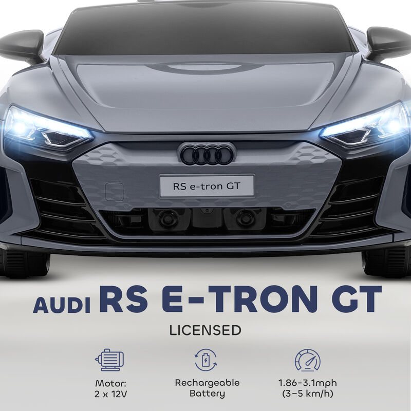 BreeBe Audi RS e-tron GT 12V Ride On Car for Kids with Parent Remote image number 3
