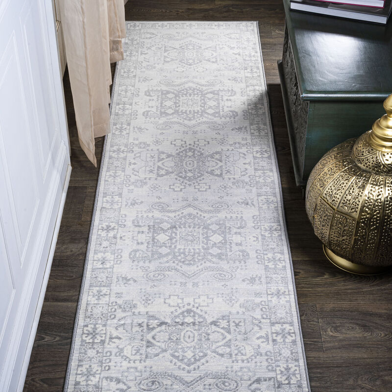 Kasbah Modern Persian Vintage Medallion Area Rug