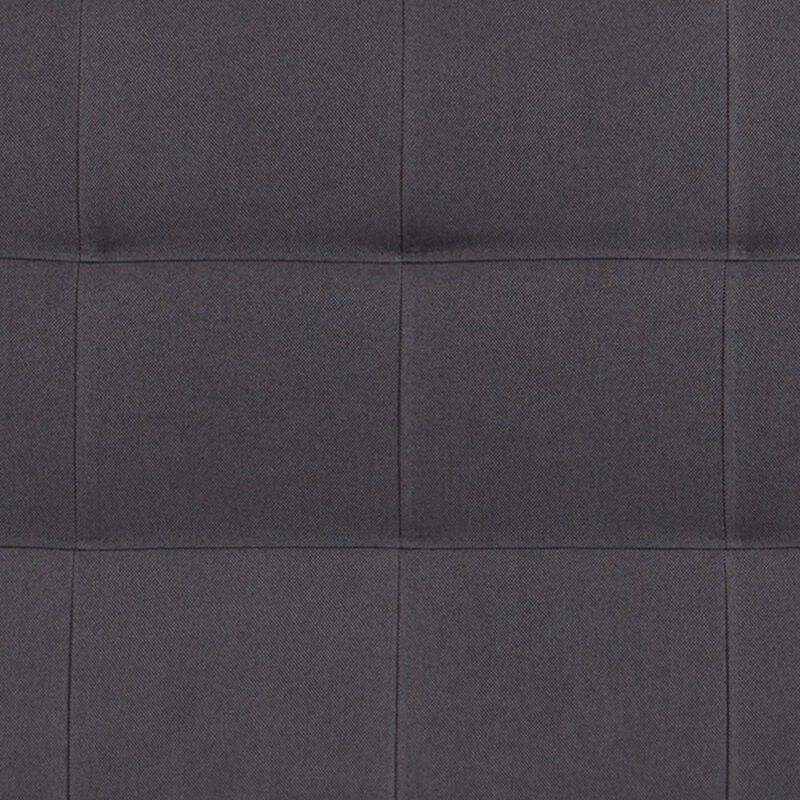 Flash Furniture Tufted Upholstered King Size Headboard in Dark Gray Fabric image number 9