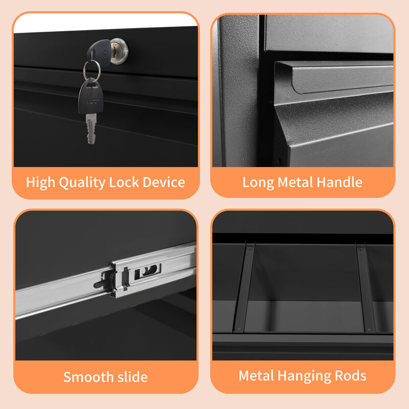 4-Drawer Lateral File Cabinet image number 9