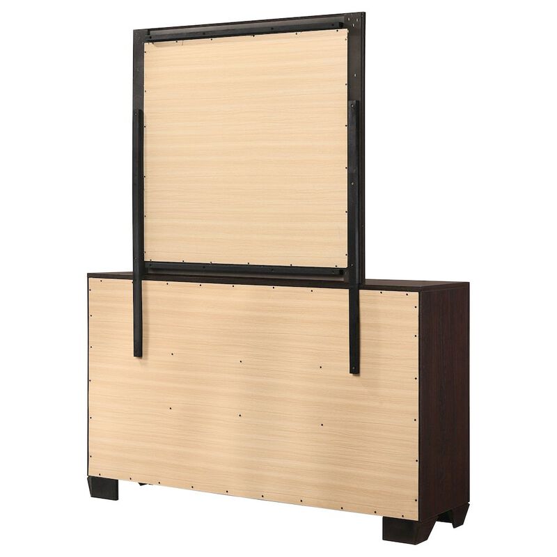 Coaster Co. of America Kauffman 6-drawer Dresser with Mirror Dark Cocoa image number 6