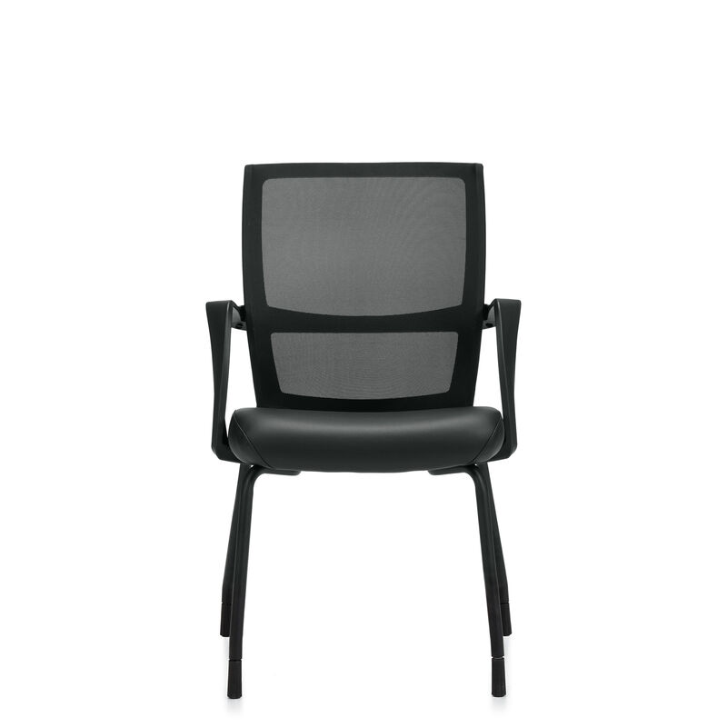 Low Back Mesh Chair with Arms