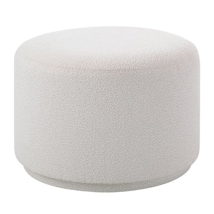 Renwil Audrina Ottoman In White Color