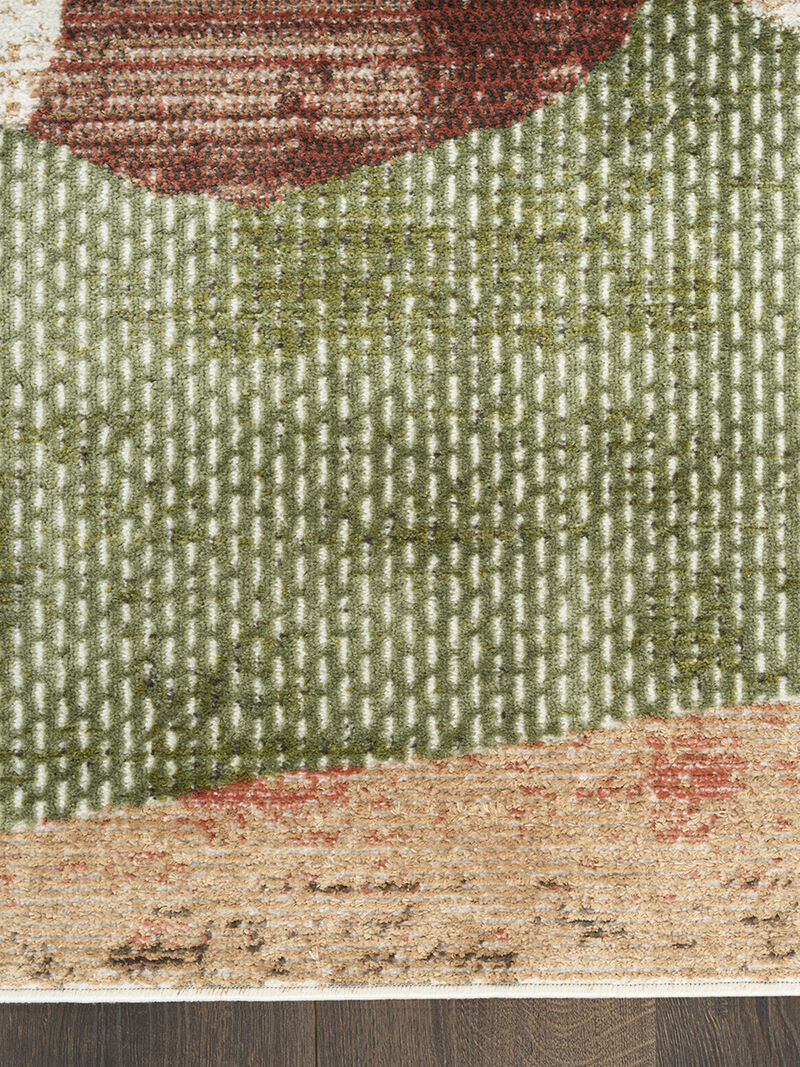 Nordic NRC18 Beige/Multicolor 8' x 10' Rug