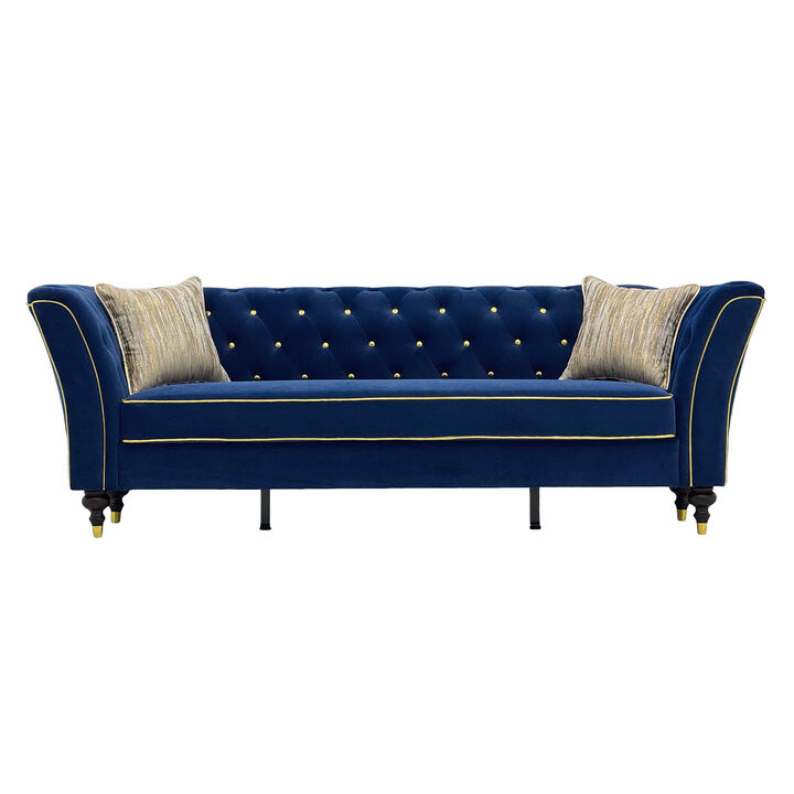Pruvaf Large 89.5" 3 Person Couch