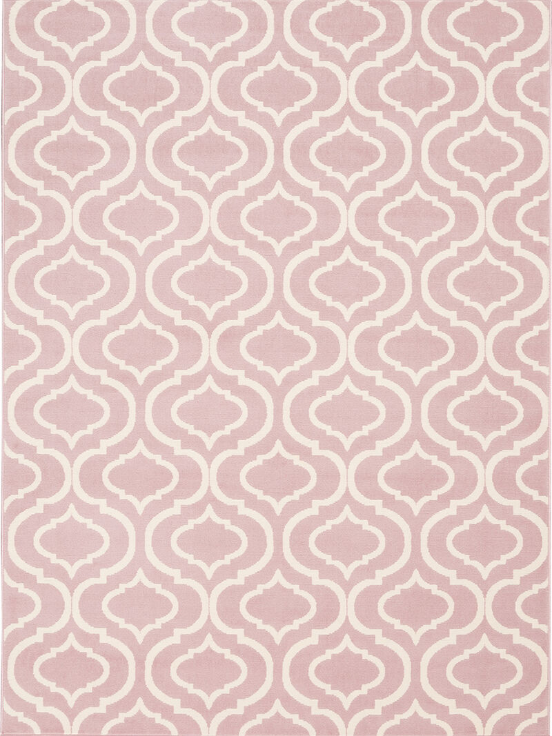 Jubilant JUB19 Pink 5'3" x 7'3" Rug