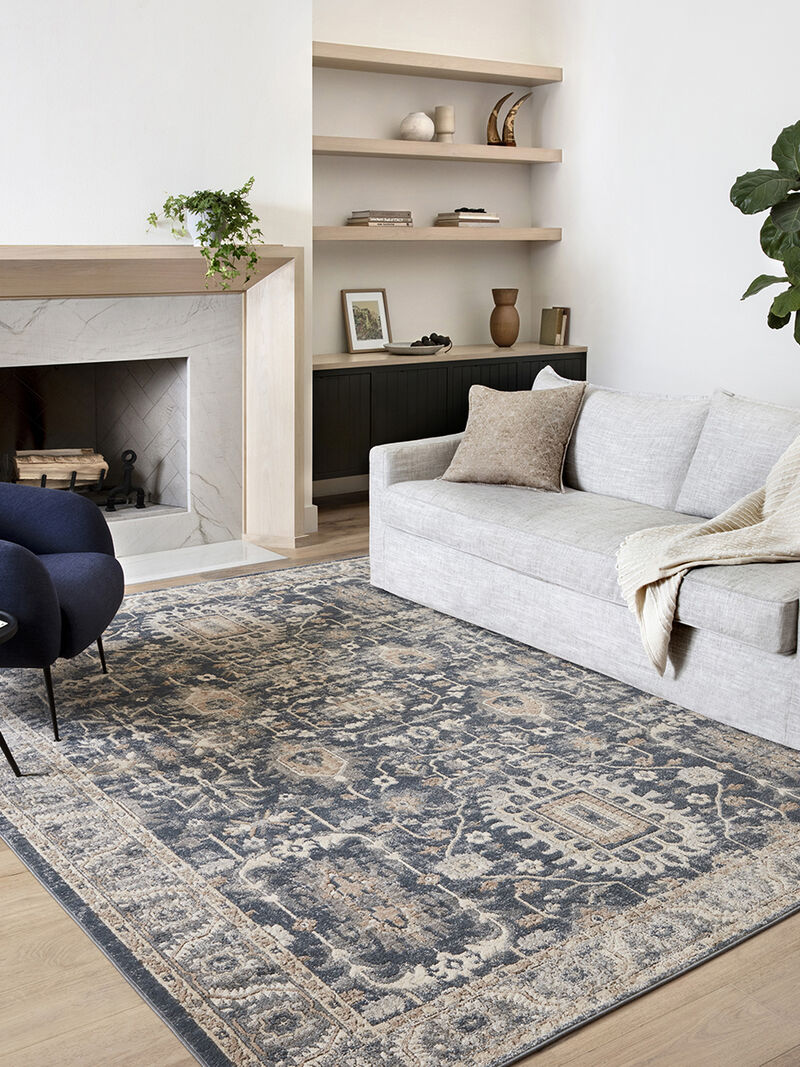 Teagan Denim/Pebble 9'9" x 13'6" Rug