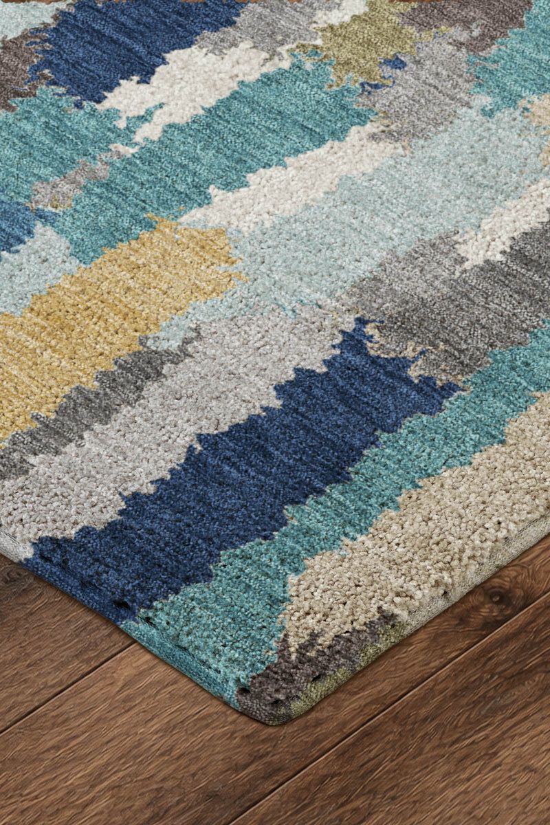 Kenner KN6 Teal 9' x 12' Rug image number 6