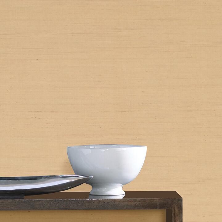 Danan Honey Grasscloth Wallpaper