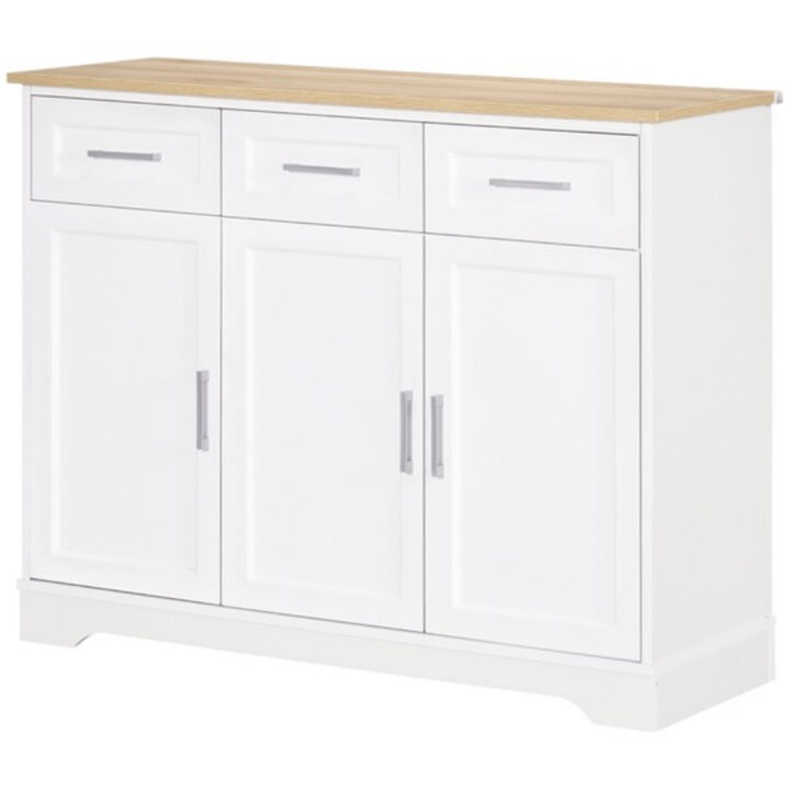 Stylish Sideboard Buffet Cabinet with Shelves for Home Organization