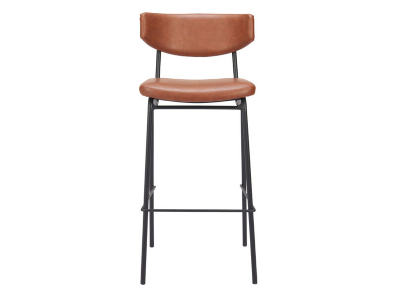 Charon Barstool (Set of 2) Vintage Brown
