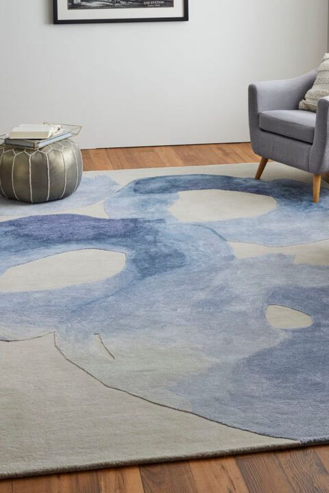 Anya 8887F Blue 2' x 3' Rug