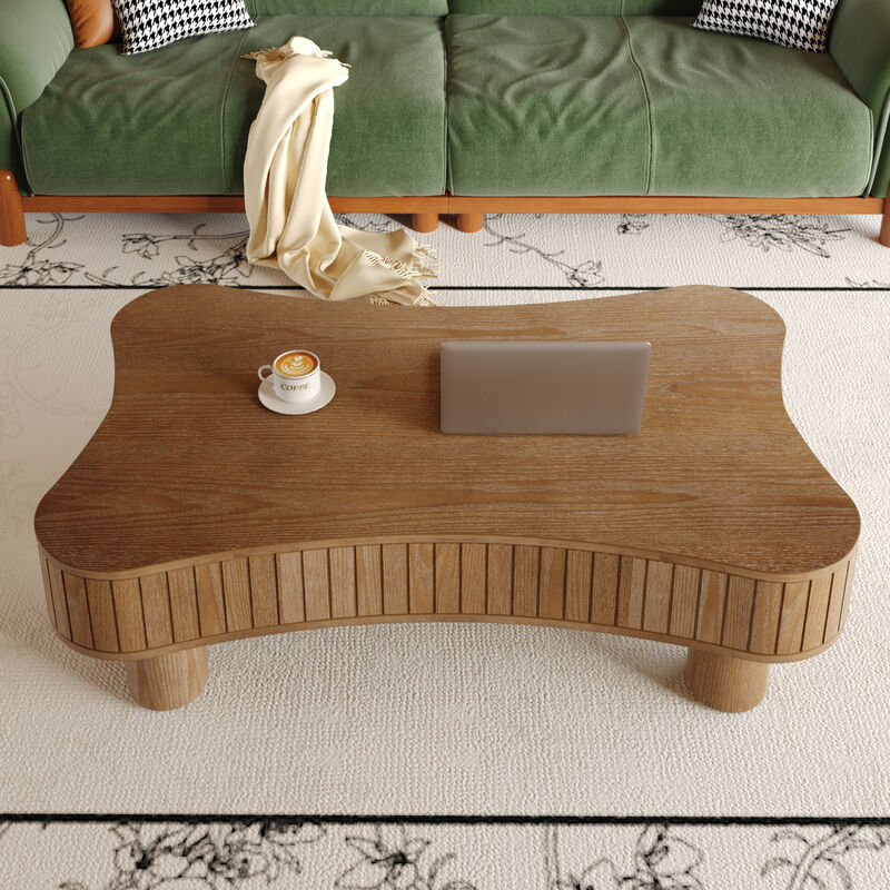 GOODSILO Lift Top Coffee Table with Hidden Storage and Silent Hydraulic Lift Mechanism image number 6