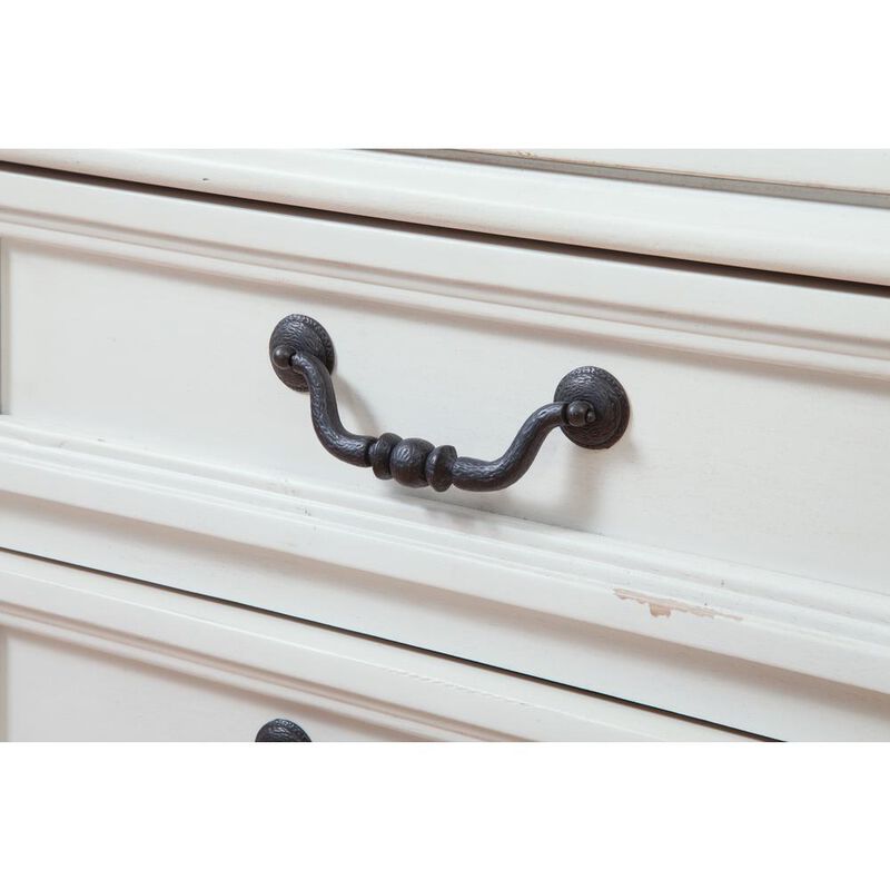 American Woodcrafters Stonebrook Dresser - Distressed Antique White